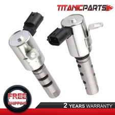 Pair VVT Control Valve Engine Variable Timing Solenoid For Toyota Camry Sienna