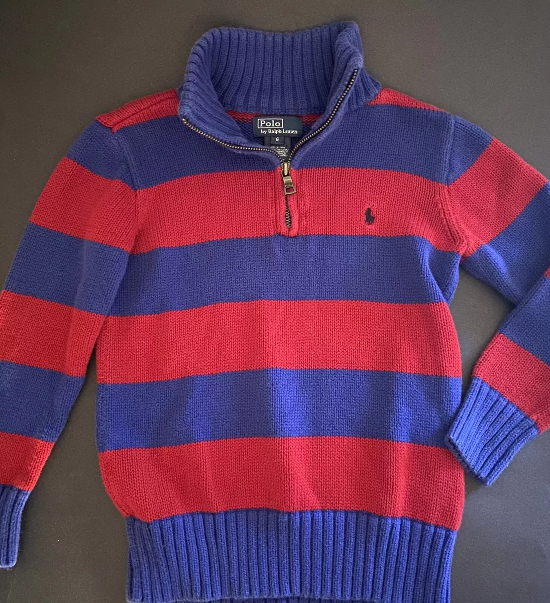 Boys half zip sweater cheap