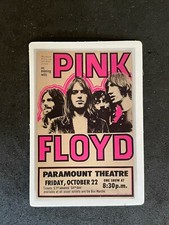 Pink Floyd Sticker Mini Image Iconic 70s Classic Rock Band for Laptops Etc New