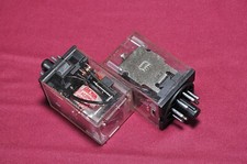 Lot of 2X HR Relay Omron HR707N-2P 250 VAC/28VDC 10A