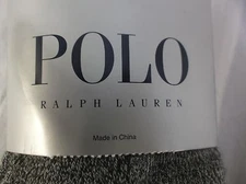 1 PAIR BLUE GREY RALPH LAUREN POLO ANKLE SOCKS WALKING RUNNING MOISTURE WICKING