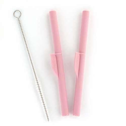 Silicone Stopper Straws for Smoothie Cup, Reusable Silicone Straws with Stopper - Picture 7 of 19