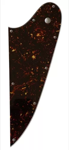 New 4 Ply Guitar Pickguard For Gibson Firebird Scratch Plate,Brown Tortoise