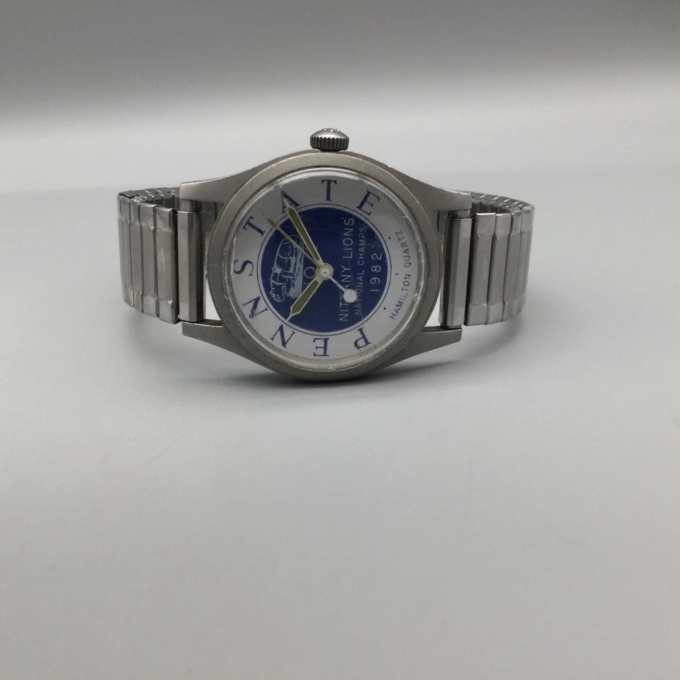 Penn State Hamilton NCAA Watch Men 33mm 1982 Championship BROKEN PARTS REPAIR - Image 4 of 4