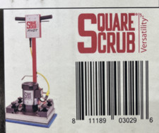 Lot of 10, Square Scrub 14" x 20" White Floor Maintenance Pads, P1420Driver