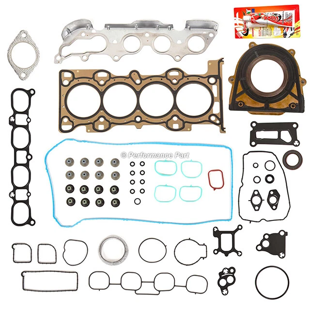 Juego completo de juntas para 06-09 Mazda 3 5 6 MX-5 2,0 L y 2,3 L DOHC LDF MZR Foto 2 de 4