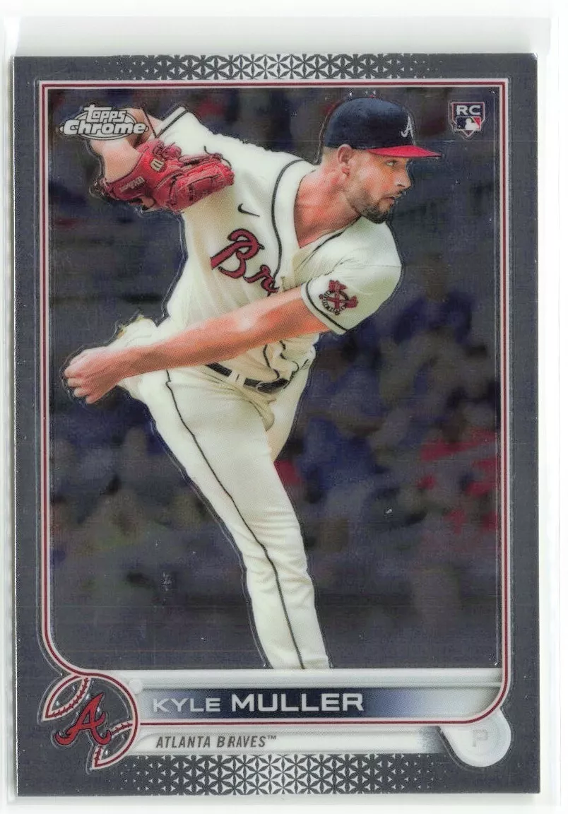 2022 Topps Chrome Kyle Muller RC Atlanta Braves #70