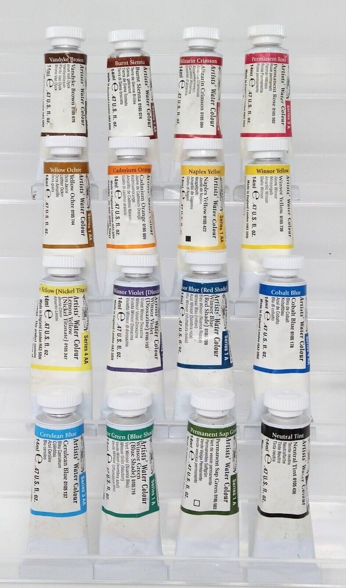 Vintage Winsor & Newton: Artist's Water Color 14ml Tubes