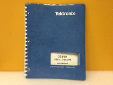 Tektronix 070-4732-00 2215A Oscilloscope Operators Instruction Manual