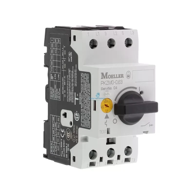 Eaton 072733 pkzm0-0,63 Switch Motor Protection 0,4 0,63a