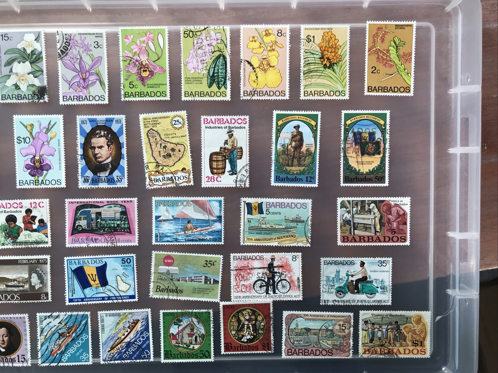 Barbados stamps (vv646) eBay