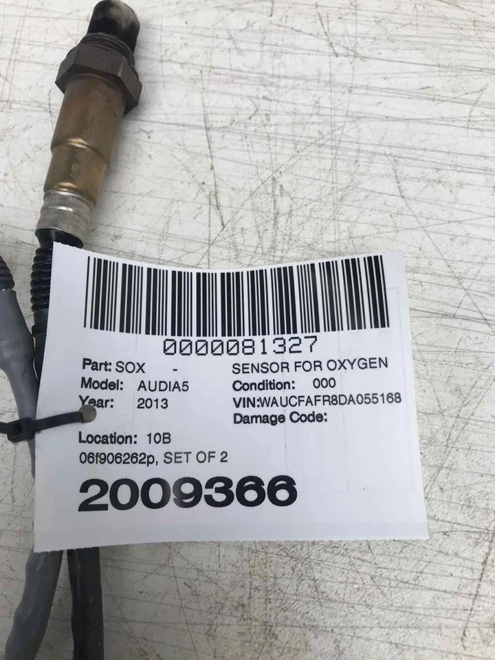 Juego de 2 sensores de oxígeno O2 06f906262P 💥 Se adapta a AUDI A5 2013-2017 Foto 3 de 4