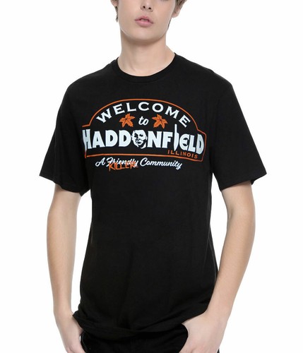 Halloween Welcome to Haddonfield Michael Myers T-Shirt - 第 1/2 張圖片