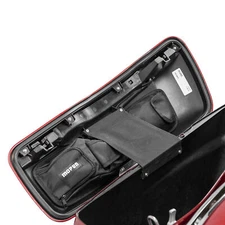 2 pcs Saddlebag Lid Organizer Pouch For Harley Road King Electra Glide 2014-2023