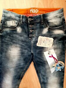 Schone Ausgefallene M O D Damen Jeans In Gr W29 L32 Neu Ebay