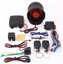 Fydun Car Alarm System Universal Security Keyless Entry... 