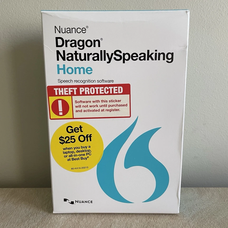 Nuance Dragon Naturally Speaking 13 Home Speech Recognition Software OPEN BOX - Image 2 of 4