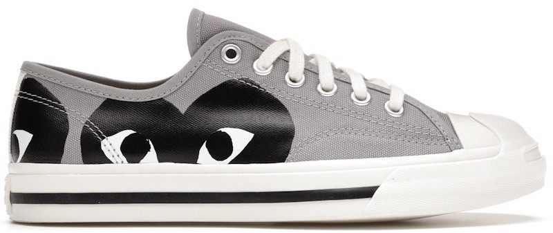 Comme des Garçons PLAY x Converse Jack Purcell Drizzle Black for