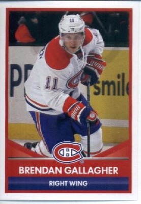 2016-17 Panini Stickers #105 Brendan Gallagher - HKY
