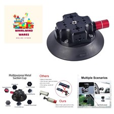 Camera Suction Cup Mount 4.5" Heavy Duty Pump Vacuum Mount -Black Compatibl...