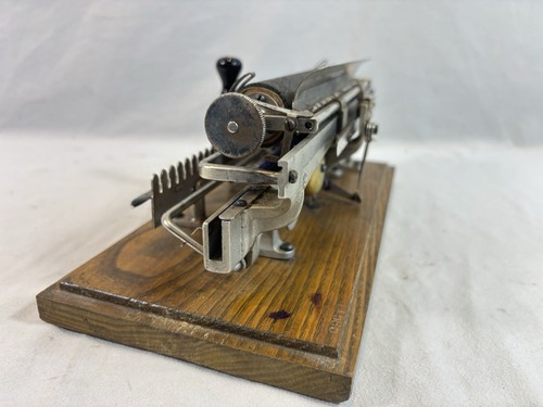 Selten Waschmaschine Schreiben Merritt Index Typewriter 1890 - Afbeelding 13 van 20