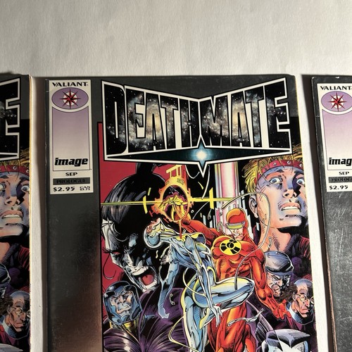 Deathmate Yellow Gold & Silver Valiant/Image Crossover 1993 Limited Editions Lot - Picture 7 of 17