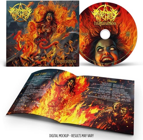 Burning Witches Inquisition (CD) Album Digipak - Picture 2 of 2