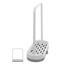 Reusable Rag Rack Dishcloth Drying Stand Kitchen Towel Holder Grey Plastic