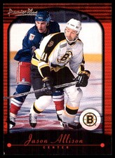 Jason Allison 2000-01 Topps Premier Plus #33 Bruins NHL READ FREE SHIPPING