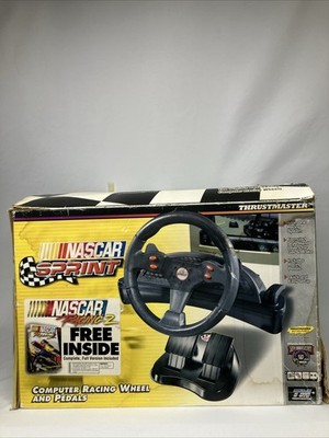 Thrustmaster Nascar Pro Digital Racing Wheel With Foot Pedals For PC Untested