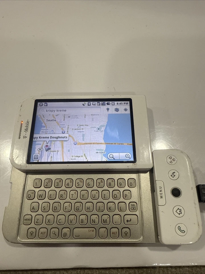 Smartphone HTC Dream Google G1 (DREA100) 128MB - Blanco (T-Mobile) - J4619 Foto 4 de 4