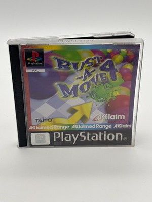 PS1 Sony PlayStation 1   Bust a Move 4 - CIB / PAL