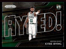 Kyrie Irving 2018-19 Panini Prizm Get Hyped! #10 Boston Celtics Basketball Card