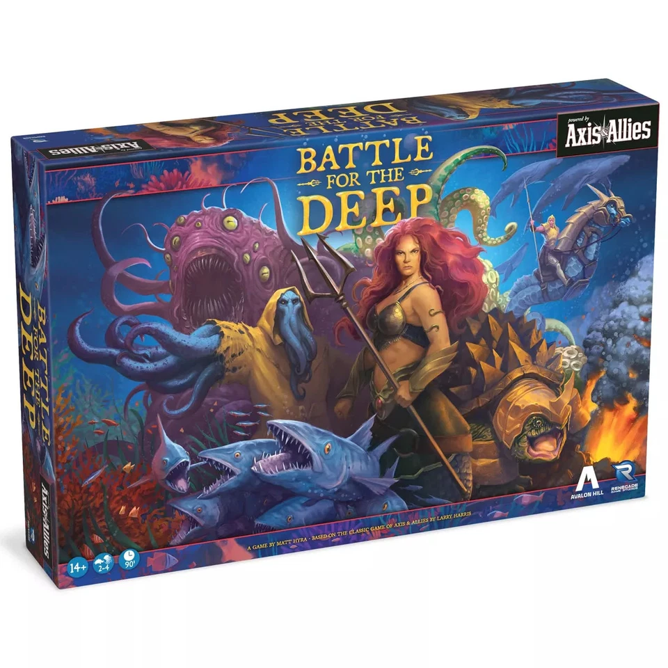 Battle for the Deep: Powered by Axis & Allies Board Game