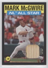 2021 Topps 1986 All-Star Baseball Relics Black 41/199 Mark McGwire #86ASRMM 04br