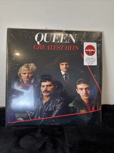 Queen Greatest Hits 2 LP - Ruby Red Blend Vinyl Target Exclusive New Sealed