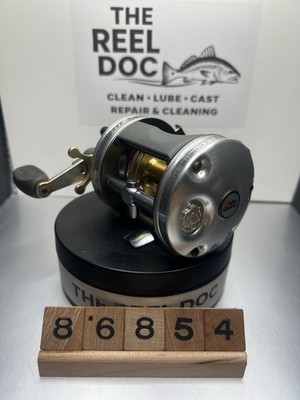 Abu Garcia 6500CL3 Baitcaster Sweden Cleaned Serviced Reel Doc Bait Clicker