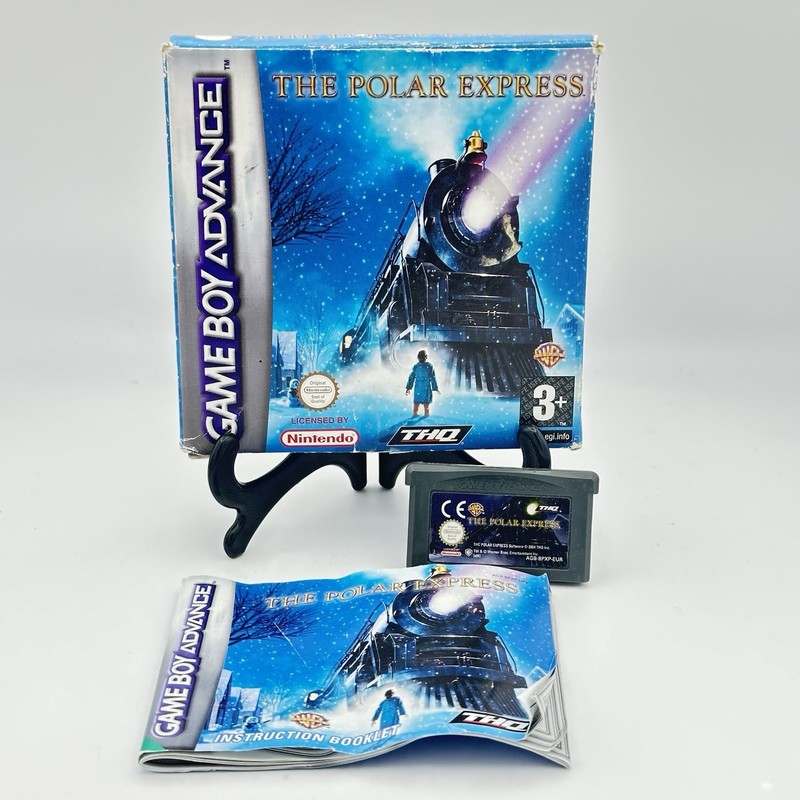 The Polar Express Nintendo Game Boy Advance GBA Video Game Complete w/Manual CIB