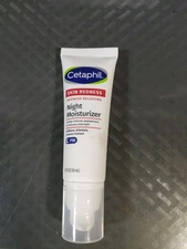 Cetaphil Night Cream Redness Relieving Night Moisturizer 1.7 Fl Oz *No Box* #L24
