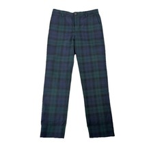 Polo RALPH LAUREN Boy Size 18 CHRISTMAS Blackwatch Plaid Pants Blue Green 1-15