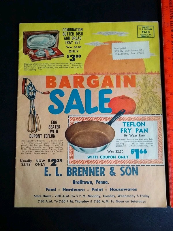 old Hardware store catalog - Griswold Cast Iron Cookware Sports Tools Housewares
