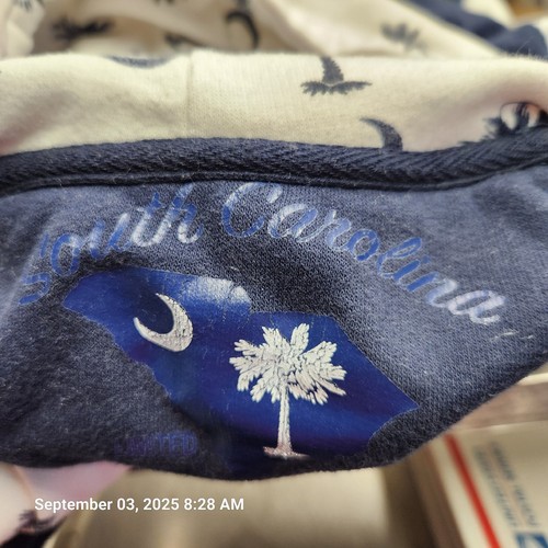 Sudadera con Capucha Carolina del Sur MEDIANA EDICIÓN LIMITADA azul marino/blanco - Imagen 6 de 6