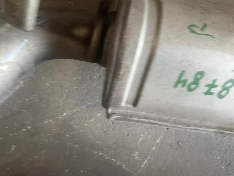 14-17 Maserati Ghibli SQ4 3.0L AWD Exhaust Muffler Pipe Tube Rear Right Section 