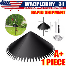 Around-wrap Squirrel Baffles 19'' Bird Feeder Squirrel Proof Baffle