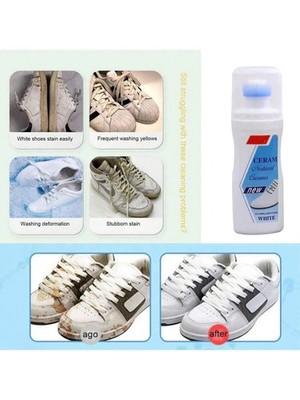 1 Stück Whitening Wash-free Spray Schuhputzschaum Whitener Trainer Trockenreiniger