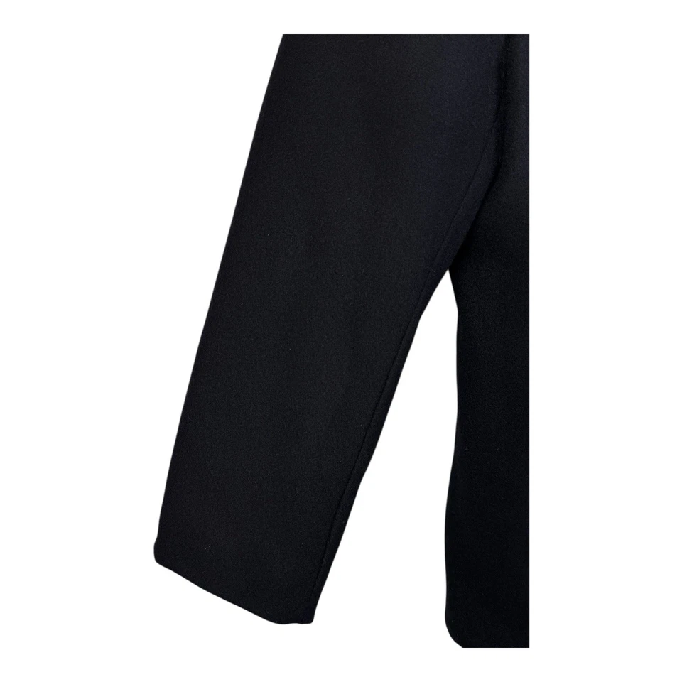 Chaqueta de Colección Schott Bros US 740N Pea Para Hombres 42 Lana Negra Hecha en EE. UU. Foto 4 de 4