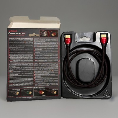 audioquest HDMI CINNAMON 1m オーディオクエスト AUDIOQUEST CINNAMON HDMI CABLE 18 GBPS - 1M HDMI 2.0 1.25% Silver