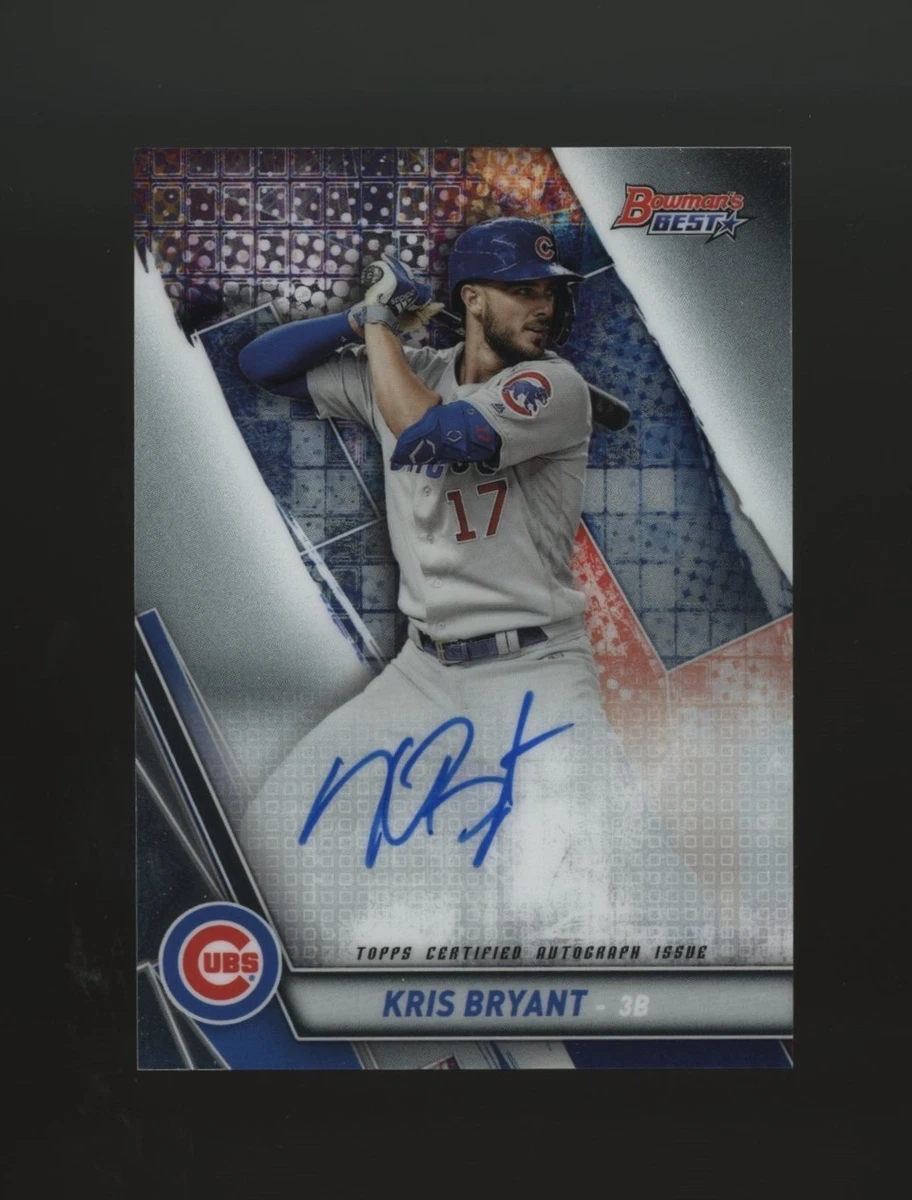 1of1 toppsarchivessignature2022クリスブライアント Kris Bryant 1/1