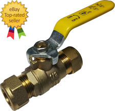10 Pieces 1/2 Compression Ball Valve  Full Port Brass 600 WOG