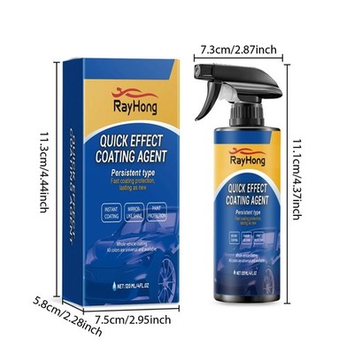 Car Paint Polishing Coating Agent Car Coating Spray Auto Crystal Hydrophobic Lay